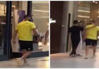 شاهد كريم بنزيما يتجول بأحد المجمعات التجارية في جدة