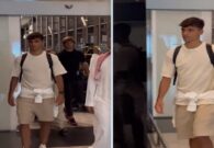 شاهد لحظة وصول غابري فيغا إلى جدة لتوقيع عقده مع النادي الأهلي