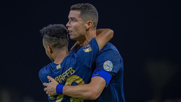 فيديو.. النصر يحقق فوزًا كبيرًا على الحزم بخمسة أهداف مقابل هدف