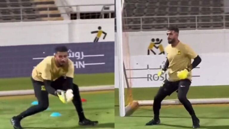 فيديو.. الظهور الأول لعبدالله المعيوف مع الاتحاد