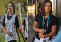 شاهد لاعبة الاتحاد فرح الجعفري بإطلالة رقيقة في أحدث ظهور لها