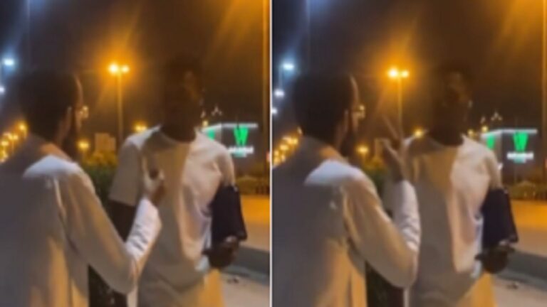 شاهد.. مشجع شبابي يحث ديالو على تسجيل هدفين في مرمى الهلال