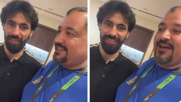 حسين عبدالغني لمشجع نصراوي: فالكم الدوري -فيديو
