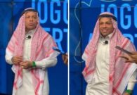 بالفيديو: التون خوسيه يظهر بالزي السعودي أثناء لقاء مع قناة برازيلية للحديث عن كرة القدم السعودية