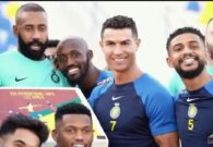 شاهد.. لاعبو النصر يفاجئون رونالدو باحتفالية بعد أرقامه القياسية مع البرتغال