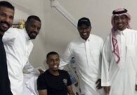 شاهد حسين شيعان يتلقى دعماً متواصلاً من الهلال في المستشفى
