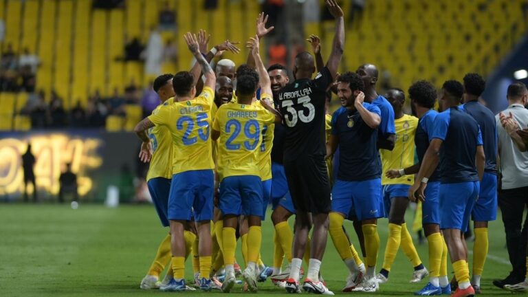 فيديو.. النصر يحقق فوزاً صعباً على ضمك بفضل رونالدو