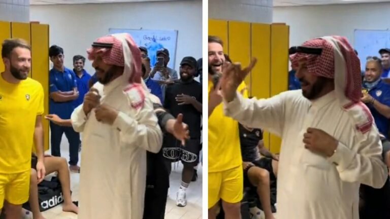 فيديو.. عبد الله البوق يرفع مكافأة الفوز للصقور على نجران إلى 7 آلاف ريال