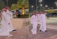 شاهد وصول الأمير تركي بن سلمان لملعب الأول بارك لدعم النصر في مواجهة بيرسبوليس الإيراني