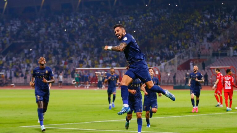 فيديو.. النصر يفوز على الوحدة بثلاثية ويعزز صدارته لجدول الدوري