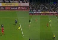 فيديو.. خطأ قاتل من باخشوين يكلف الوحدة هدفاً أمام النصر