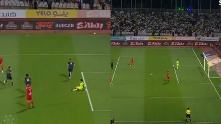 فيديو.. خطأ قاتل من باخشوين يكلف الوحدة هدفاً أمام النصر