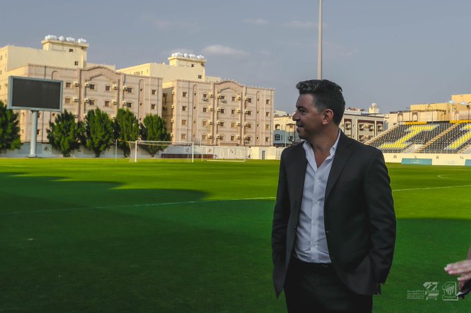 شاهد.. غاياردو يجتمع بلاعبي الاتحاد استعداداً لمواجهة الاتفاق