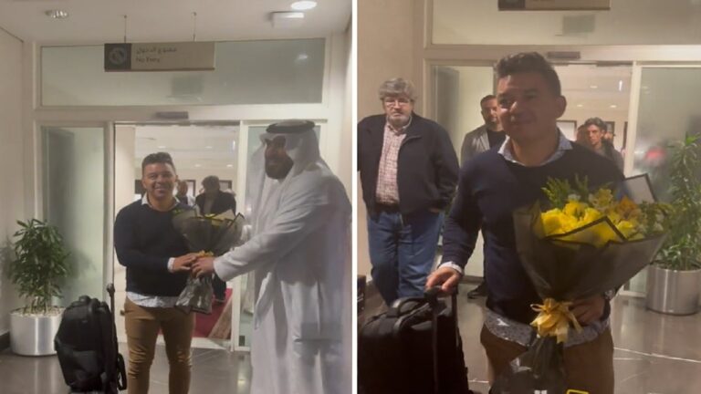 شاهد لحظة وصول مدرب الاتحاد الجديد مارسيلو غالاردو إلى جدة