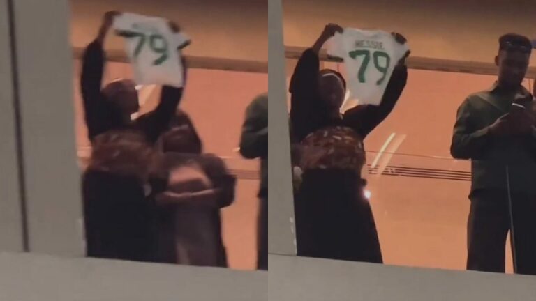 شاهد ردة فعل زوجة لاعب الأهلي كيسيه بعد تسجيله هدف الفوز ضد الخليج