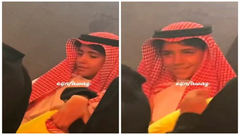 شاهد كرستيانو جونيور يلفت الأنظار بالزي السعودي