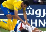 فيديو.. إصابة لاعب الاتفاق حمد الغامدي خلال مواجهة النصر