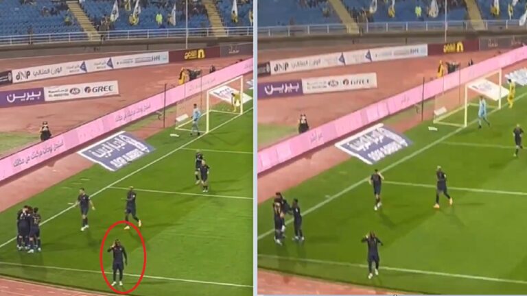 شاهد.. ماني يُثير غضب جماهير التعاون باحتفاله الاستفزازي