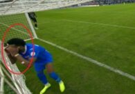 شاهد احتفال البليهي الغريب بالهدف الثالث أمام جماهير النصر والذي تسبب بطرده