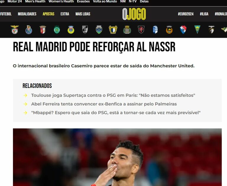 كاسيميرو قريب من الانتقال إلى النصر