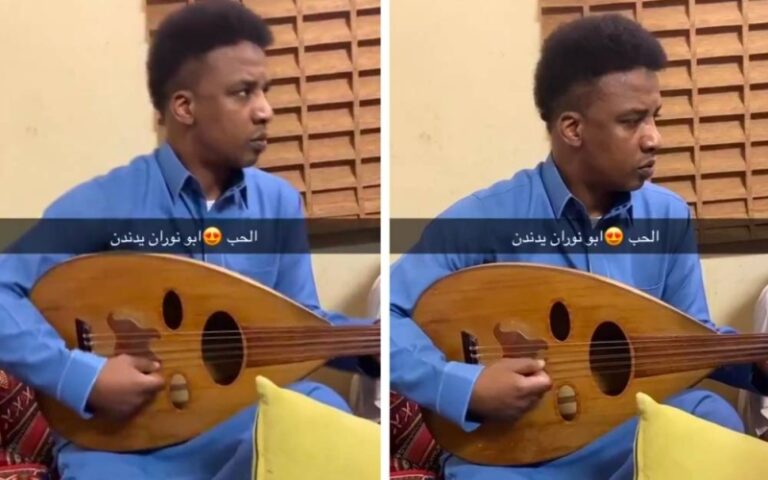 شاهد محمد نور يفاجئ متابعيه بموهبته في العزف على العود