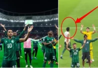 بالفيديو: علي البليهي يثير الجدل بمغادرته أرضية الملعب بعد فوز المنتخب على قرغيزستان.. والمريسل يعلق