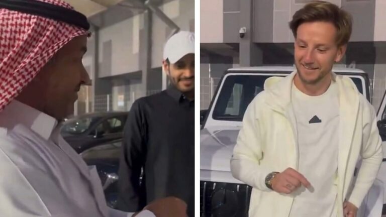 شاهد لاعب خفة يد يُبهر نجم الشباب راكيتيتش بمهاراته