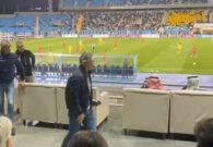 في مباراة النصر والفيحاء: مانشيني يغادر الملعب قبل نهاية اللقاء -فيديو