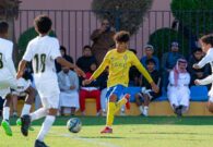 شاهد رونالدو يحضر مباراة ناشئين النصر ضد الاتحاد لدعم نجله