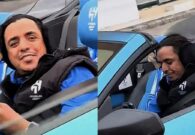 شاهد البليهي يمازح أحد الجماهير: تاخدني معك لفة