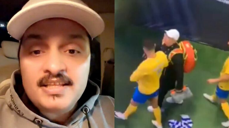 بالفيديو: ملك التوقعات يهاجم رونالدو بسبب تصرفه مع شال الهلال
