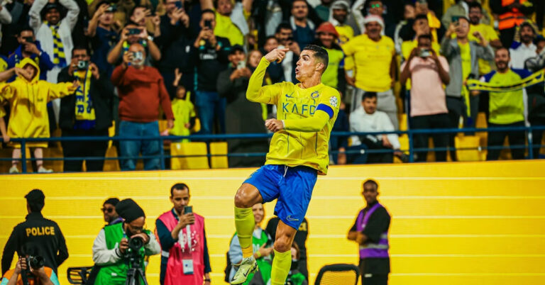 شاهد رونالدو يهتف لريال مدريد في تدريبات النصر