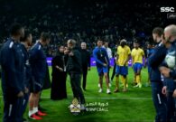 ردة فعل رونالدو الغاضبة أثناء تتويج الهلال بكأس موسم الرياض -فيديو