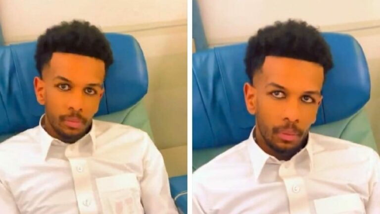 شاهد رجل يوثق مصادفته للبليهي في الطائرة
