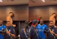 يصفق برأسه في الجدار.. شاهد ميتروفيتش يحتفل بطريقة غريبة بعد فوز الهلال على الاتحاد