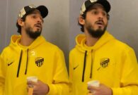 شاهد أحمد حجازي يغضب من صحفيين عقب مباراة الهلال بسبب ضحكة