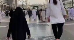 فيديو متداول لرجل عملاق يسير في القرب من المسجد النبوي بالمدينة المنورة