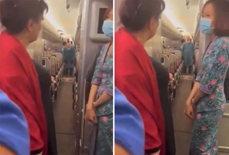 بالفيديو: القبض على شخص بعد قيامه بالصلاة في ممر طائرة أسترالية