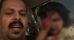 بطل يُنقذ طفلة سقطت من سيارة والدها على الطريق الدائري في الرياض