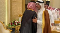 شاهد.. حضور رؤساء نادي الهلال السابق والحالي في حفل زواج عبدالعزيز الثنيان