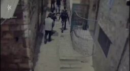 فيديو.. سائح تركي يطعن شرطيًا إسرائيليًا في القدس قبل أن تتصدى له قوات الأمن