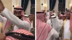 شاهد وليد عبدالله يرقص في حفل زواج عبدالرحمن غريب