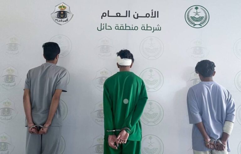 ضبط فتاة و3 أشخاص يقومون بمخالفة التفحيط في حائل