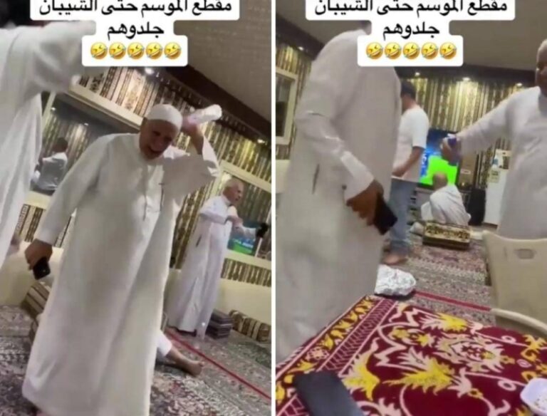 شاهد احتفال مسنون نصراويون بخروج الهلال من البطولة الآسيوية