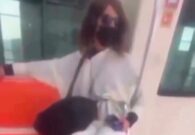 بالفيديو: القبض على شخص تنكر بزيّ نسائي في وسيلة نقل عام بالرياض
