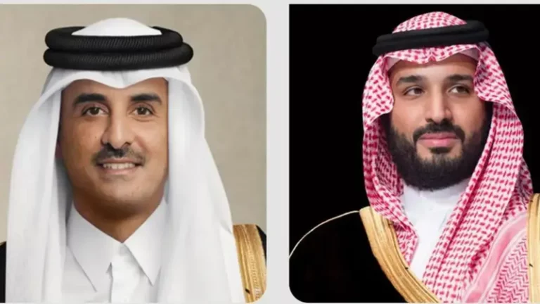 اتصالات هاتفية بين ولي العهد وأمير قطر ورئيس الإمارات لبحث التصعيد العسكري في المنطقة
