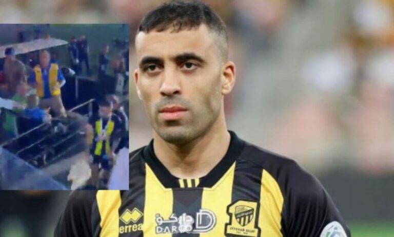 قرار مفاجئ من حمدالله حيال المشجع المعتدي عليه بالسوط