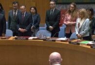 فيديو.. مجلس الأمن الدولي يقف حداداً على رئيس إيران المتوفى والضحايا