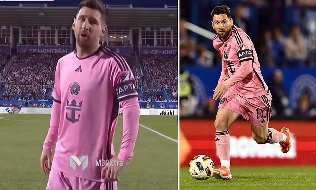 شاهد قاعدة غريبة تفجر غضب ميسي في مباراة فريقه ومونتريال في الدوري الأمريكي