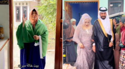 فيديو.. العاملة الإندونيسية التي زفها شاب سعودي لزوجها تبني منزلًا من أجرها في السعودية بعد 30 عامًا